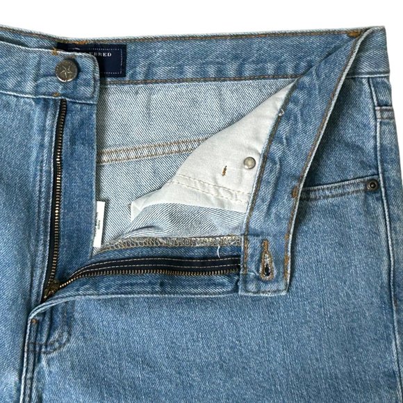 Saddlebred Mens 36x32 Straight Leg Classic Fit Denim Blue Jeans Pants - Picture 3 of 13